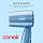 Conair Dual Voltage Hair Dryer, Compact Folding Handle Design, 1600W | Travel blow dryer for on-the-go styling with foldable 0.75-lb design, high-velocity airflow, and various heat/speed settings
