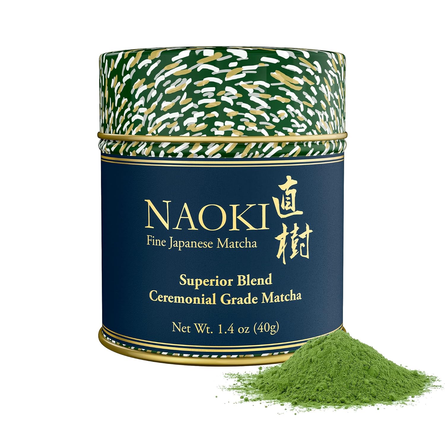 Naoki Matcha Superior Blend Matcha, 40g/1.4oz | Authentic Japanese Ceremonial Grade First Harvest Matcha Green Tea Powder from Uji, Kyoto, Japan