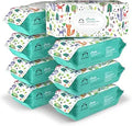 Amazon Brand - Mama Bear Gentle Formulated without Fragrance Baby Wipes, Hypoallergenic, Sensitive Skin, Unscented, 800 Count (8 Packs of 100)